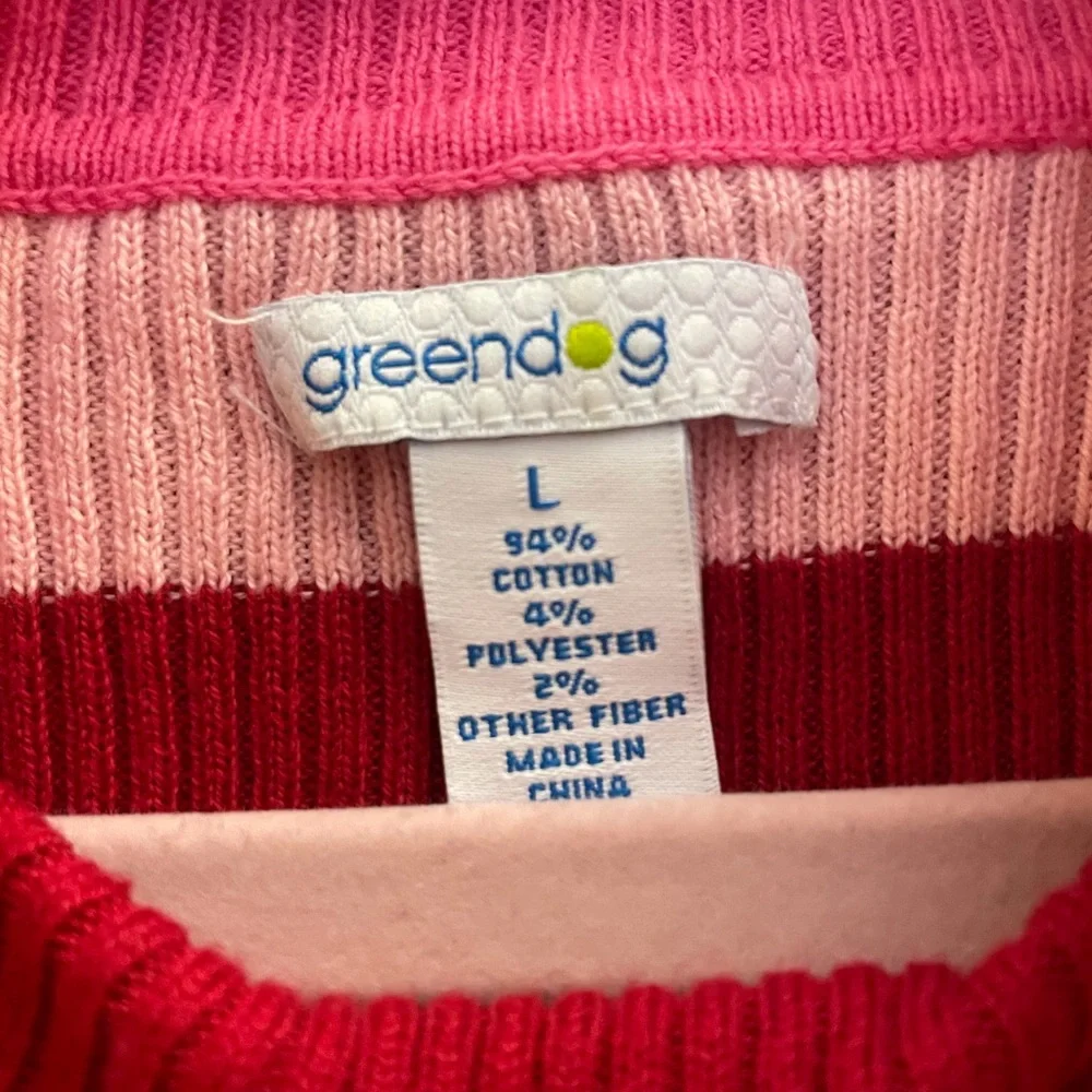 🐠2/$20 greendog Striped Turtleneck Sweater